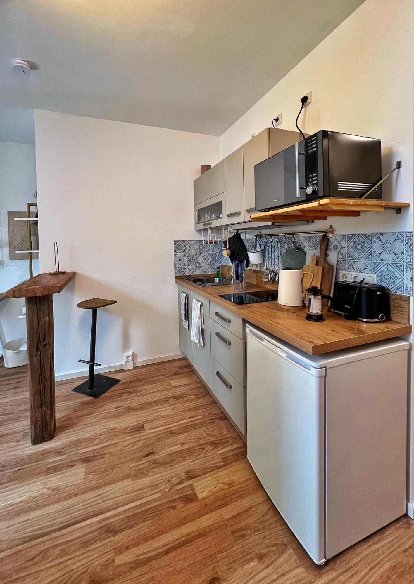 Das Jaartn - Boardinghouse Appartements & Ferienwohnung เชินเนอเฟลด์ ภายนอก รูปภาพ